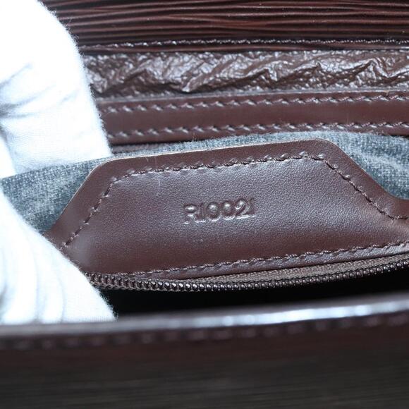 LOUIS VUITTON Epi Sac Plat Hand Bag Mocha Brown M5908d M5908d - Picture 12 of 16